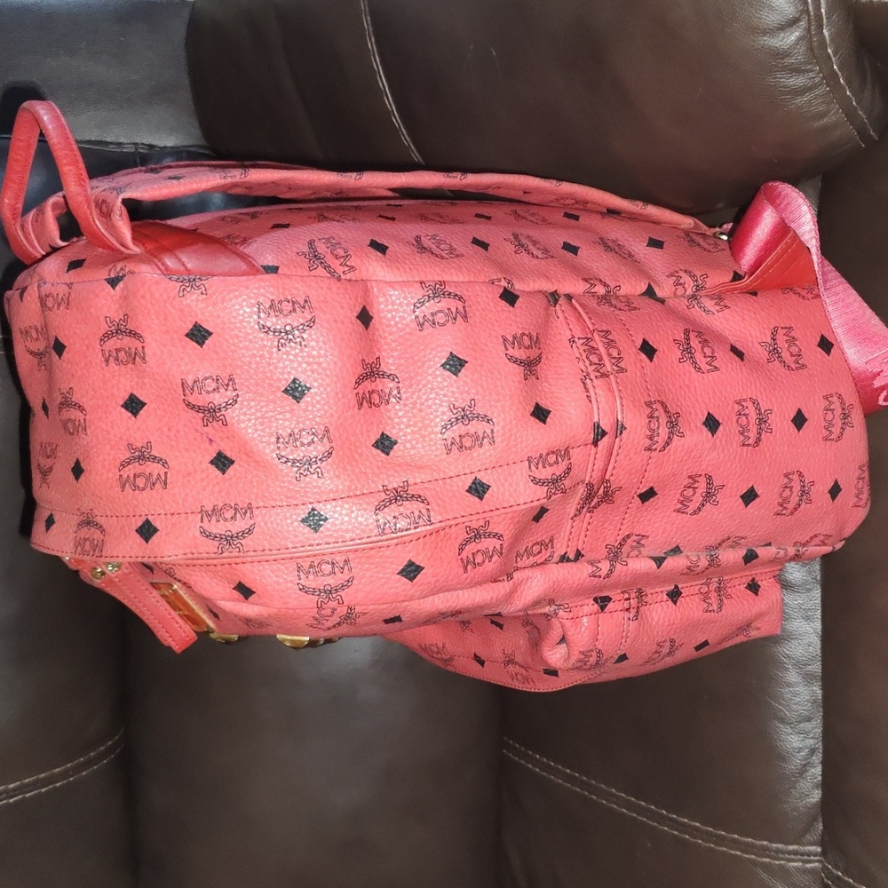 Authent Mcm Backpack - image 5